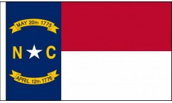 North Carolina Table Flags